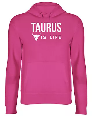 Buy Taurus Is Life Mens Womens Hooded Top Hoodie • 17.99£