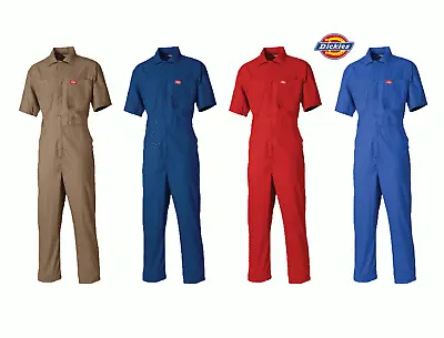 Buy Dickies Overalls  Lightweight Short Sleeved Cotton Overall Coverall WD2299 • 21.95£