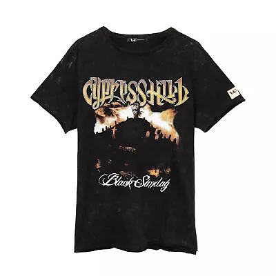 Buy Cypress Hill Unisex Adult Black Sunday T-Shirt NS6990 • 19.25£