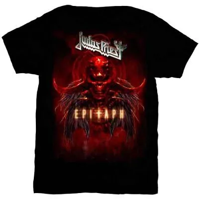 Buy JUDAS PRIEST EPITAPH RED HORNS T Shirt • 15.25£