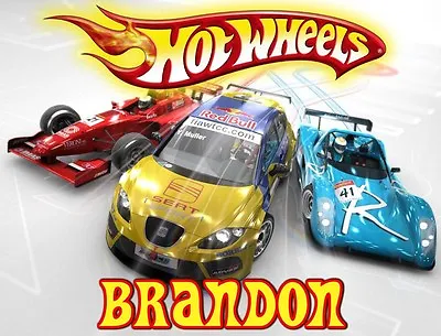 Buy Hot Wheels Tshirt Personalize Birthday Custom, Gift, Car, Hot Rod Truck Race • 7.87£