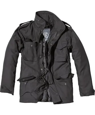 Buy Build Your Brandit M65 Jacket BD308-Men's Army Police Navy Winter Coat Fleece • 86.79£