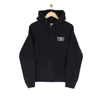 Buy Vans Sweatshirt Hoodie Black Raglan Sleeve Relaxed Fit Pockets Womens Size XL • 24.99£