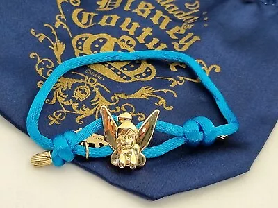 Buy Disney Couture By Kidada Tinkerbell Bracelet Blue Gold Tinker Bell  • 19.99£