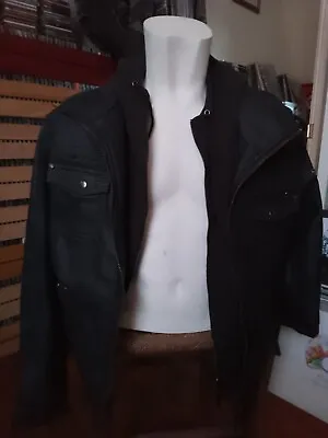 Buy Men's Brandit Faux Leather Jacket XL, With Detachable Hoodie. 23  Pit To Pit. • 39£