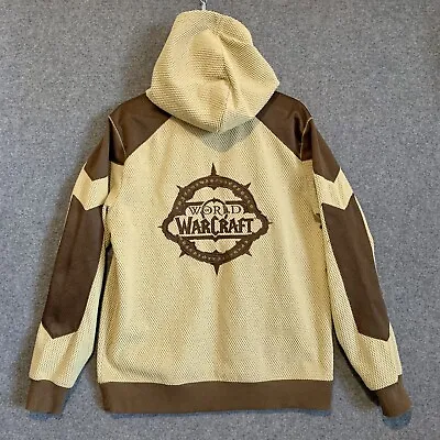 Buy World Of Warcraft WOW Blizzard Size Small Embroidered Full Zip Up Hoodie 2015 • 43.64£