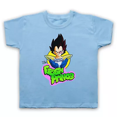 Buy Dragon Fresh Prince Ball Of Planet Vegeta Dbz Super Saiyan Kids Childs T-shirt • 16.99£