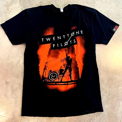 Buy Twenty One Pilots 21 2017 Emotional Roadshow Tour Rock Official Band Tee Medium • 37.80£