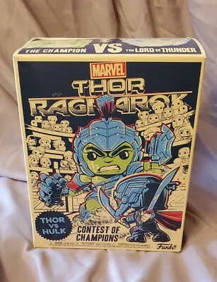 Buy Funko Marvel Thor Ragnarok Vs Hulk T-Shirt Size LARGE And POP Hulk • 56.83£