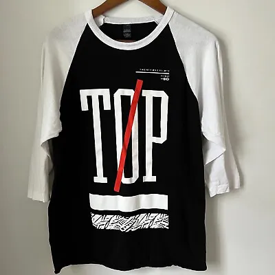 Buy Twenty One Pilots T-shirt 3/4 Sleeve Cotton Womens Size Medium • 24.02£