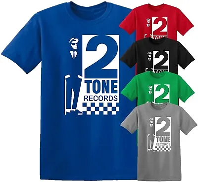 Buy 2 Tone Records Reggae Ska Trojan Specials Selecter T Shirt Skinhead Unisex SQUR • 7.80£