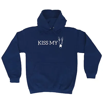 Buy Kiss My Ass Donkey - Novelty Mens Womens Clothing Funny Gift Hoodies Hoodie • 22.95£