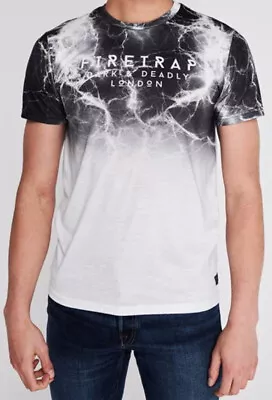 Buy Firetrap Mens Black Seal Sub Tshirt Brand New Size 3xl Dark Lightening  • 6.99£