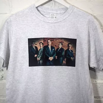 Buy Actual Fact The Sopranos Mobster Printed Ash Grey T-Shirt Tee  • 20£