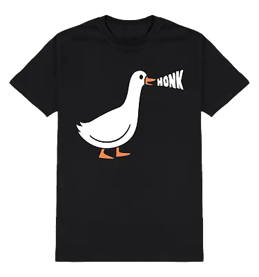 Buy HONK Duck Goose Funny T-Shirt Mens Womens  Cotton Animal Meme Gift Ladies • 8.99£