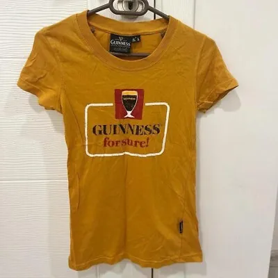 Buy VTG 90s Y2k Guiness Ireland Official Merch Tshirt With Graphic Rare Beer Small • 24£