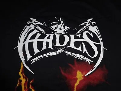 Buy Official Hades Shirt Black Metal Bathory Enslaved Venom Helheim Mayhem Kampfar M • 25.90£