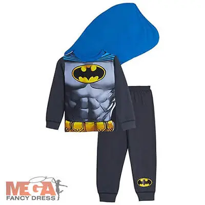 Buy Official Batman DC Kids Pjs Toddler Boys Superhero Character Pyjamas 2-8 Years  • 8.99£