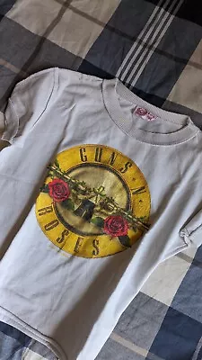 Buy Amplified Guns And Roses Kids Boys Girls T-shirt 4-5 Yr Old Kids Boys Girls • 4.99£