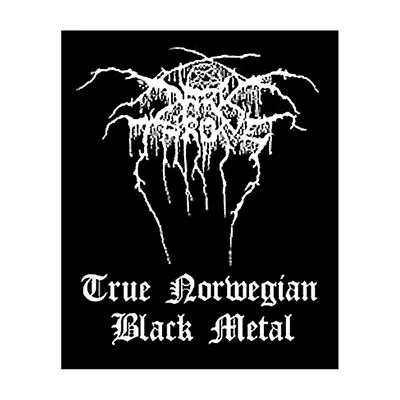 Buy DARKTHRONE Standard Patch: True Norwegian Black Metal : Official Licenced Merch • 3.95£