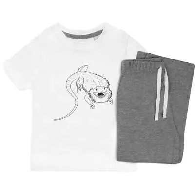 Buy 'Grumpy Bearded Dragon' Kids Nightwear / Pyjama Set (KP041038) • 14.99£