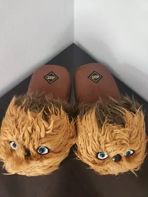 Buy Disney Star Wars Chewbacca Slippers Unisex Size Medium • 11.33£