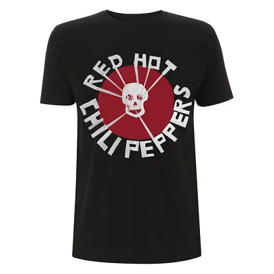 Buy Red Hot Chili Peppers T-Shirt Flea Skull Rock Official Band Black New • 15.95£