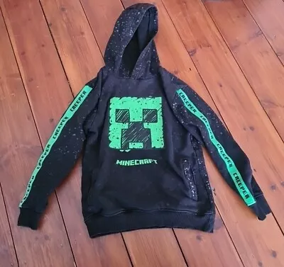 Buy Boys Clothes 8-9 Years Minecraft Black Hoodie • 4£