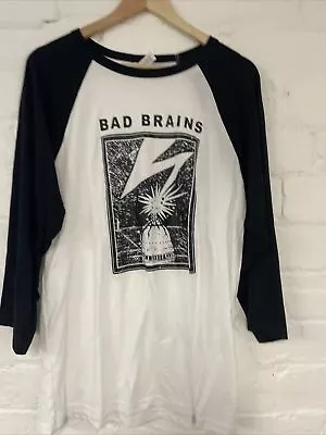 Buy Bad Brains T-shirt Size XL Never Worn Brand New Black Flag Hardcore Punk Rock • 6£