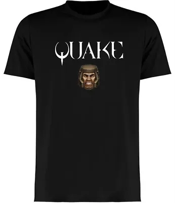 Buy Quake PC Gaming Retro Black  T-shirt • 12.99£