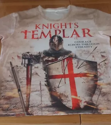 Buy Mens Xl Knights Templar T Shirt • 8£