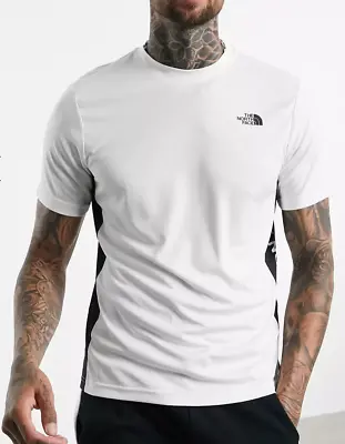 Buy The North Face Men's Train N Logo Hybrid T-Shirt / BNWT / TNF White / RRP £35 • 14.99£