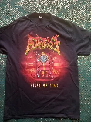 Buy Atheist Piece Of Time Tour 2024 T-Shirt NEW OFFICIAL • 25£