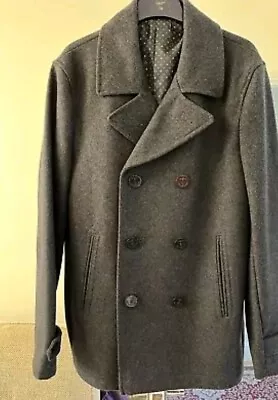 Buy NEXT Men’s Wool Peacoat/Double Breasted Smart Coat • 22£
