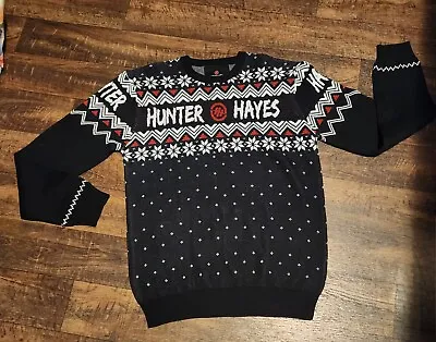 Buy Hunter Hayes Women's Sweatshirt Holiday Sweater Size Medium Christmas RARE • 14.60£