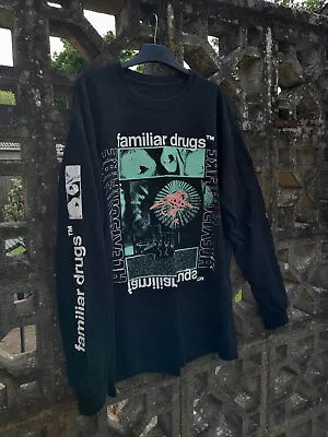 Buy Alexisonfire Familiar Drugs Jeremy Dean Black Long-Sleeved T-Shirt, L • 29.99£