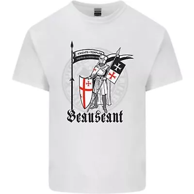 Buy Knights Templar St Georges Day Beauseant Kids T-Shirt Childrens • 8.49£