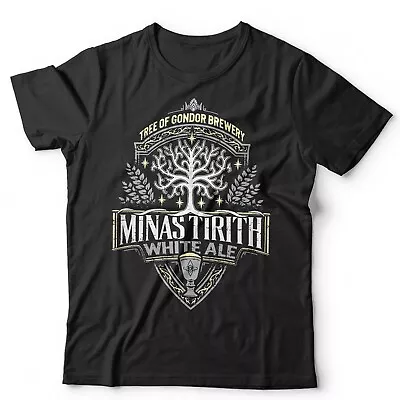 Buy Minas Tirith White Ale LOTR Unisex TShirt Large Fit 3-5XL Parody Funny Fantasy • 15.99£