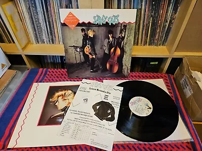 Buy STRAY CATS - Stray Cats Debut Album With Inner + Merch Flyer Rockabilly Vinyl LP • 15£