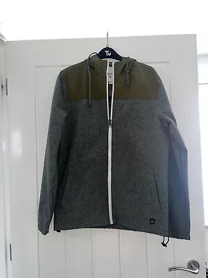Buy Mens Only & Sons Jacket Long Sleeve Outerwear - Olive Green & Grey - Small • 6£