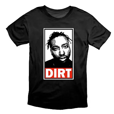 Buy ODB 'Dirt' Wu Tang Hip Hop Hero T Shirt Black • 19.49£