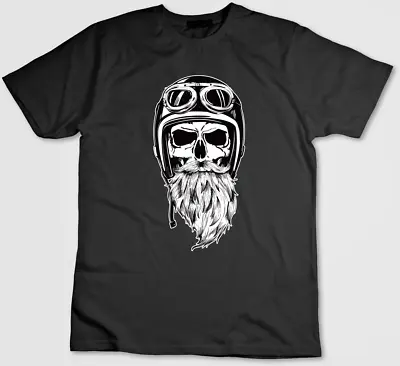 Buy Famous Skull Pilot Figure,Short Sleeve T Shirt Men / Woman H337 • 13.20£