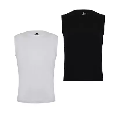 Buy Mens Lonsdale Boxing Gym Sleeveless Training Tee T-Shirt Tank Top Vest • 12.95£