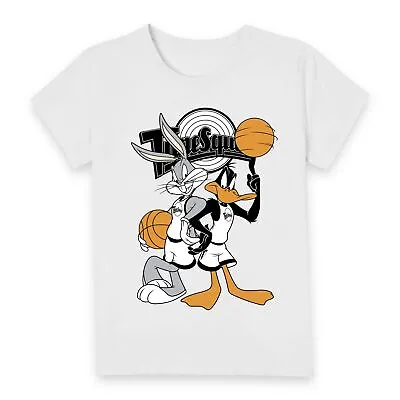 Buy Official Space Jam Bugs And Daffy Time Squad Women's T-Shirt • 10.79£