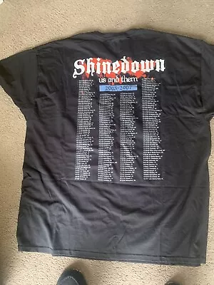 Buy Shinedown Tour T Shirt • 20£