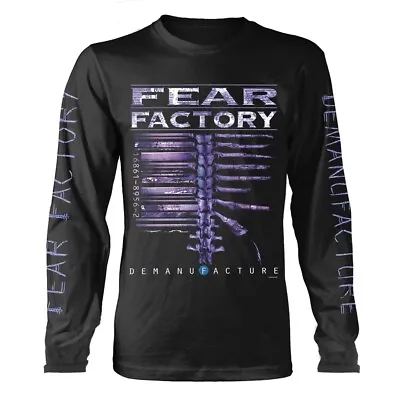 Buy Fear Factory 'Demanufacture' Long Sleeve T Shirt - NEW • 21.99£