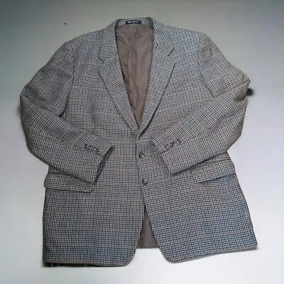 Buy VINTAGE St Michael Mens Wool Blazer Marks Spencer Houndstooth Jacket 46  MEDIUM • 15.95£