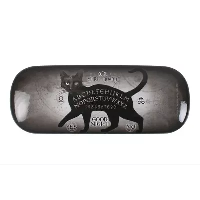 Buy Black Cat Ouija Board Glasses Case By Alchemy Gothic • 6£