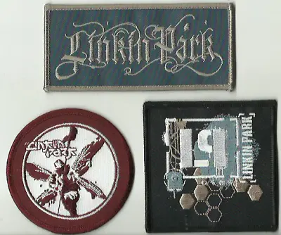 Buy LINKIN PARK X3 Vintage Patches 2002/03/05 EMBROIDERED SEW/IRON ON PATCHES • 9.95£