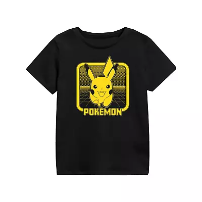 Buy Pokemon Pikachu Retro Arcade Kids T-Shirt • 14.99£
